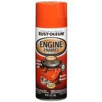 RUST-OLEUM AUTOMOTIVE 248941 Engine Enamel Spray Paint, Chevy Orange, 12 oz Aerosol Can