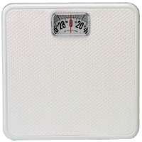 Taylor 300 lb Analog Bathroom Scale White