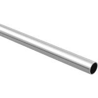 National Hardware BB8604 Series S822-099 Closet Rod, 8 ft L, 1-5/16 in Dia, Steel, Chrome