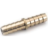 Anderson Metals 757014-06 Splicer, 3/8 in Barb, Brass