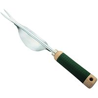 Landscapers Select Weeder, Soft Tpr Grip Wood Handle, 13.25 In L X 2.56 In H X 1.77 In W