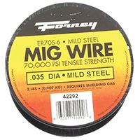 Forney 42292 MIG Welding Wire, 0.035 in Dia, Mild Steel
