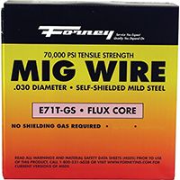 Forney 42300 MIG Welding Wire, 0.03 in Dia, Mild Steel Spool