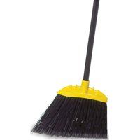 Rubbermaid FG637400BLA Flagged, Upright Lobby Broom, Acme Thread, Polypropylene Bristle