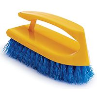 Rubbermaid FG648200COBLT Scrubber Brush, Iron Style Plastic Handle