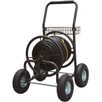 Landscapers Select Hose Reel Carts, 250 Ft. Capacity, Powder Coated Steel