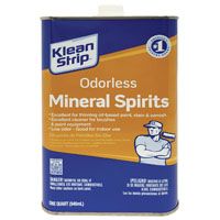 Klean Strip QKSP94005 Odorless Mineral Spirit Thinner, 1 qt Can