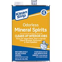 Klean Strip GKSP94006 Odorless Mineral Spirit Thinner, 1 gal Can