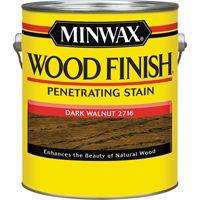 Minwax Wood Finish 71012000 Wood Stain, Dark Walnut, 1 gal Can