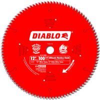 Diablo D12100X Circular Saw Blade, 12 in Dia, Carbide Cutting Edge, 1 in Arbor