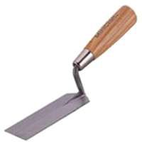 Vulcan Margin Trowel, 2 In W X 5 In L High Carbon Steel Blade, Hardwood Handle