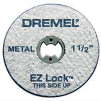 DREMEL EZ Lock EZ456 Cut-Off Wheel, 1-1/2 in Dia