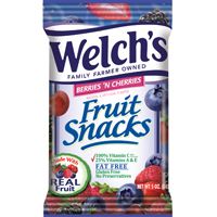 Welch's WBNC12 Fruit Snack, 5 oz Bag
