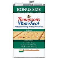 Thompson's WaterSeal TH.021802-03 Wood Sealer, Clear, 1 gal