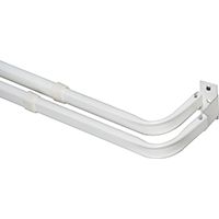 Kenney KN522 Curtain Rod, Steel