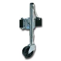 REESE Towpower 74410 Trailer Jack, 1000 lb Lifting, 9.95 to 22.7 in H Max Lift, 23-1/5 in OAH, Steel