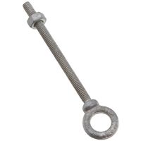 National Hardware N245-118 Eye Bolt, 5/16-18 Thread, 4-1/8 in L Thread, 5/8 in ID x 1-1/8 in OD Dia Eye