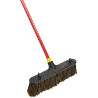 Quickie Bulldozer 00526 Push Broom, 18 in L, Tight-Grip Handle