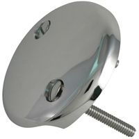 Plumb Pak PP826-11 Overflow Tub Face Plate, Chrome, For Bath Drains