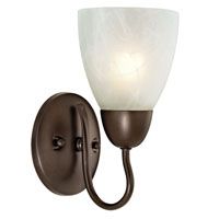 Boston Harbor Dimmable Vanity Light Fixture, (1) 60/13 W, Medium, A19/Cfl Lamp, Venetian Bronze