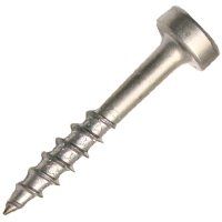 Kreg SPS-F1 100 Self-Tapping Pocket-Hole Screw, #6 Thread, Fine, #2 Drive, Type 17 Auger Point