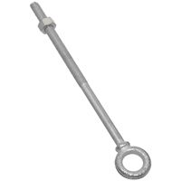 National Hardware N245-183 Eye Bolt, 1/2-13 Thread, 5-7/8 in L Thread, 1 in ID x 1-3/4 in OD Dia Eye