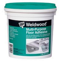 DAP Weldwood 00141 Floor Adhesive, 1 qt Pail