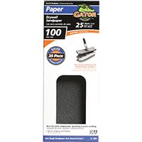 Gator 3311 Sanding Sheet, 100-Grit, Medium, Silicone Carbide