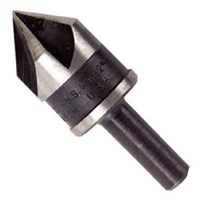 IRWIN 12412 Countersink Drill Bit, 9/16 in L Flute, Round Shank, 1/4 in Dia Shank