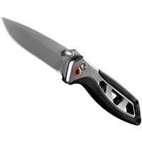 GERBER 31-001761 Folding Knife, 3 in L Blade, 1-Blade, Soft-Grip Handle