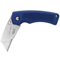 GERBER 31-000669 Folding Knife, 1.1 in L Blade, 1-Blade, Textured Blue Handle