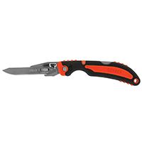 GERBER 31-002736N Folding Pocket Knife, 2.8 in L Blade, Orange Handle