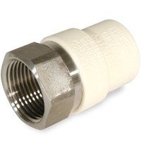 GENOVA 57905S/TFS0500 Pipe Adapter, 1/2 in FPT, 1/2 in Hub