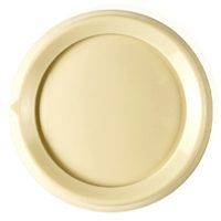 Lutron RK-IV Standard Replacement Knob, Plastic, Ivory, Gloss, For Rotary Push On/Off Dimmer Switches