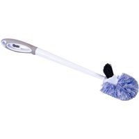 Quickie HomePro 314MB Toilet Bowl Brush, Comfort-Grip Handle, Polypropylene White Bristle