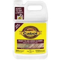 Cabot Problem-Solver 8007 Ready-to-Use Wood Cleaner, 1.33 gal Can