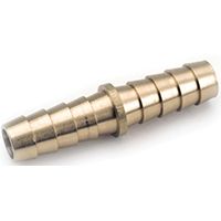 Anderson Metals 757014-04 Splicer, 1/4 in Barb, Brass