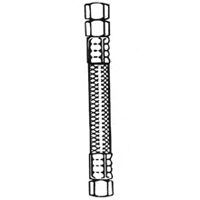 Plumb Pak EZ Series PP23800 Sink Supply Tube, 3/8 in Compression Inlet, 3/8 in Compression Outlet, 20 in L