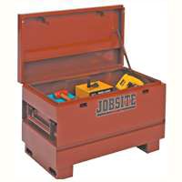 DELTA JOBSITE 637990 Heavy-Duty Contractor Chest, 15.4 cu-ft Storage, Steel, Brown