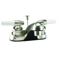 Boston Harbor Non-Metallic Lavatory Faucet, 1.2 Gpm At 60 Psi, 4 In Center Distance, 2 Handle, 5.51 In L