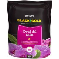 sun gro BLACK GOLD 1411402 8 QT P Orchid Mix, Brown/Earthy, Granular Grain, 240 Bag