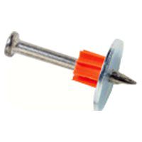 Ramset 1508SD Washered Pin, Metal, Zinc