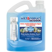 WET & FORGET 804064 Stain Remover, 64 oz Bottle