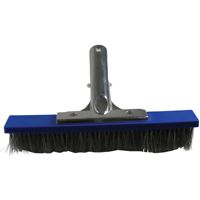 JED Pool Tools 70-274 Pool Wall Brush, 10 in Brush, Stainless Steel Trim