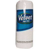 Velvet 098811 Paper Towel, White, 60 Roll