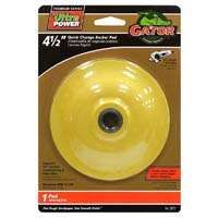 Gator 3873 Backing Pad, 4-1/2 in Dia, Zirconium Oxide, For 4-1/2 in Random Orbit Sanders