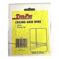 ToolPro 05122 Ceiling Wire, Galvanized Steel