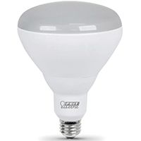 Feit Electric BR40DM/10KLED/2 LED Lamp, 120 V, 12.5 W, Medium E26, BR40 Lamp, Soft White Light