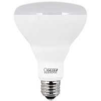 Feit Electric BR30/DM/10KLED/6 LED Lamp, 120 V, 10.5 W, Medium E26, BR30 Lamp, Soft White Light