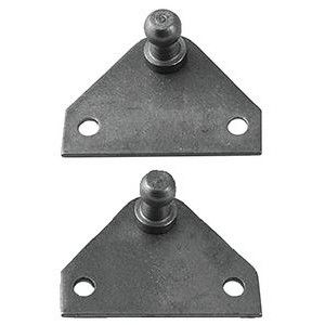 Gas Spring Bracket 2H Flat 2 Pack